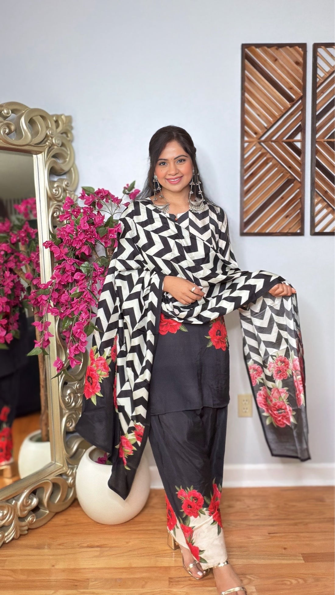Gulnaaz Muslin Silk Farshi Suit