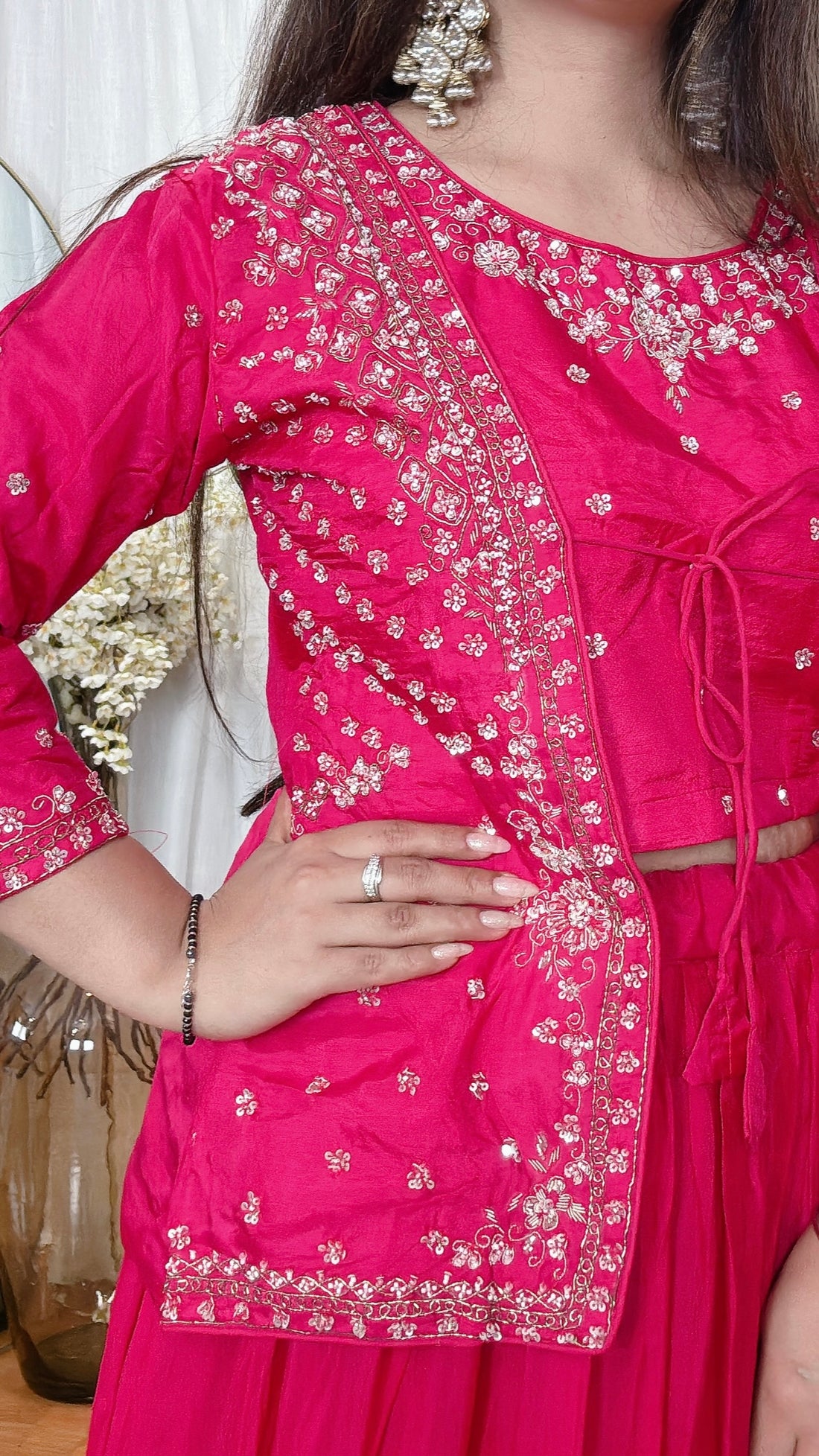 Rose Indo Western Ensemble