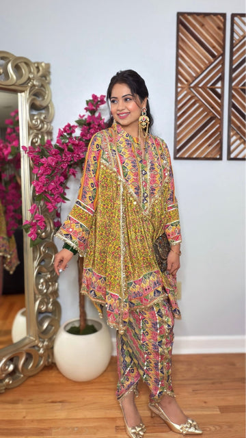 Meher Rang Crepe Coord Set
