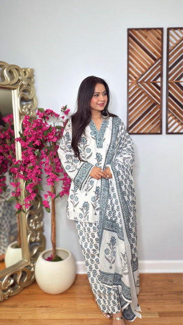 Yavika Cotton Farshi Suit Set