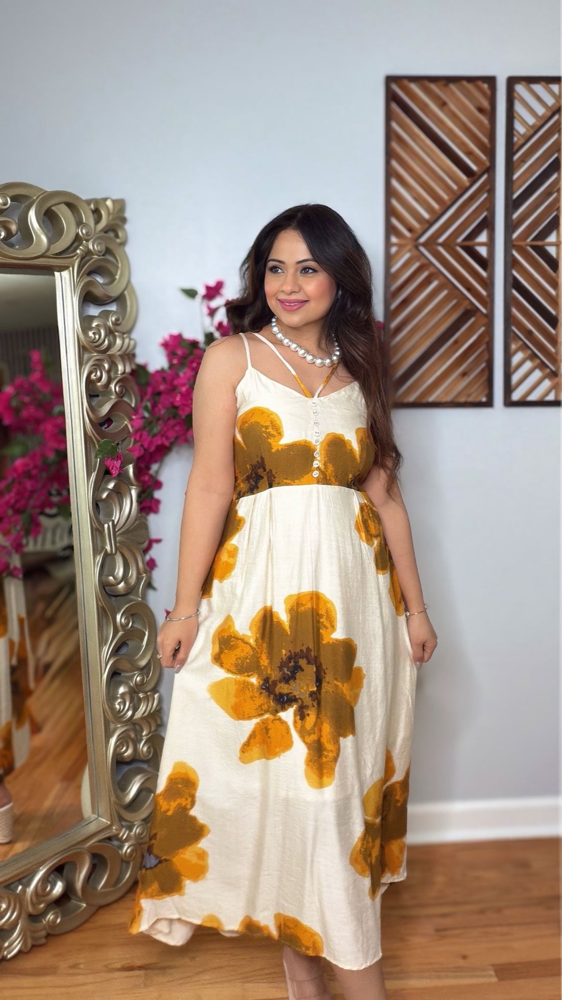 Averra Bloom Flare Dress