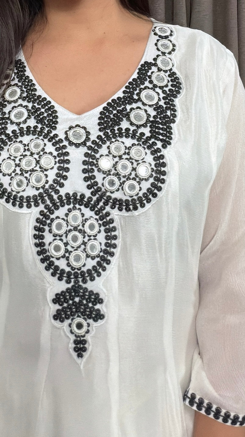 Zayra Noir Anarkali Suit