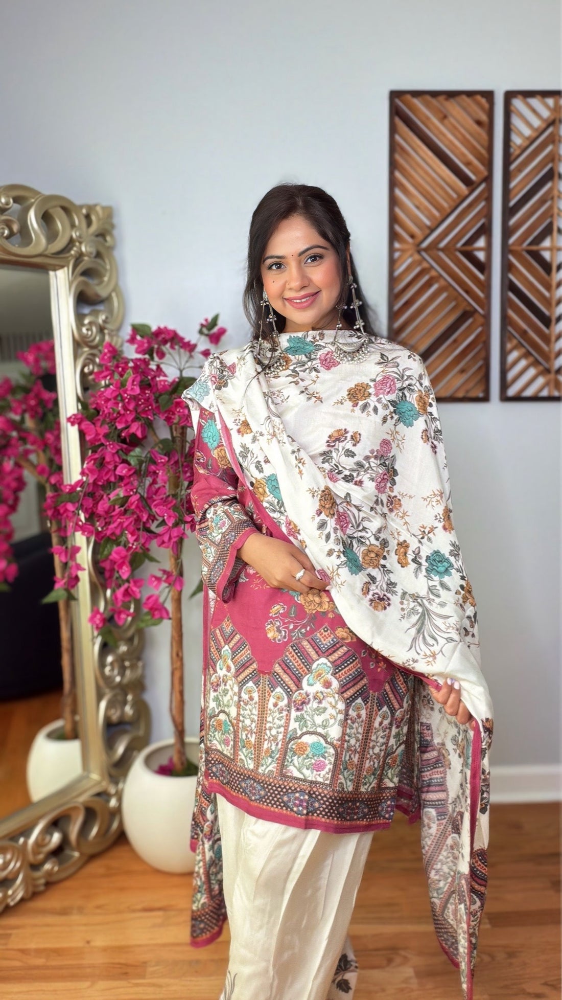 Sahiba Floral Farshi Suit