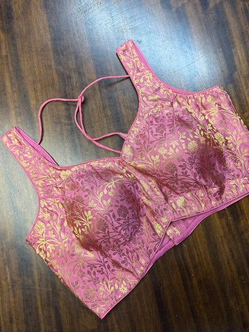 Arvya Brocade Zari Blouse