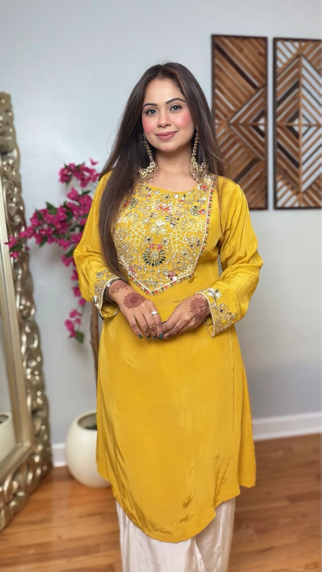 Aavishi Crepe Silk Balloon Pant Cord Set