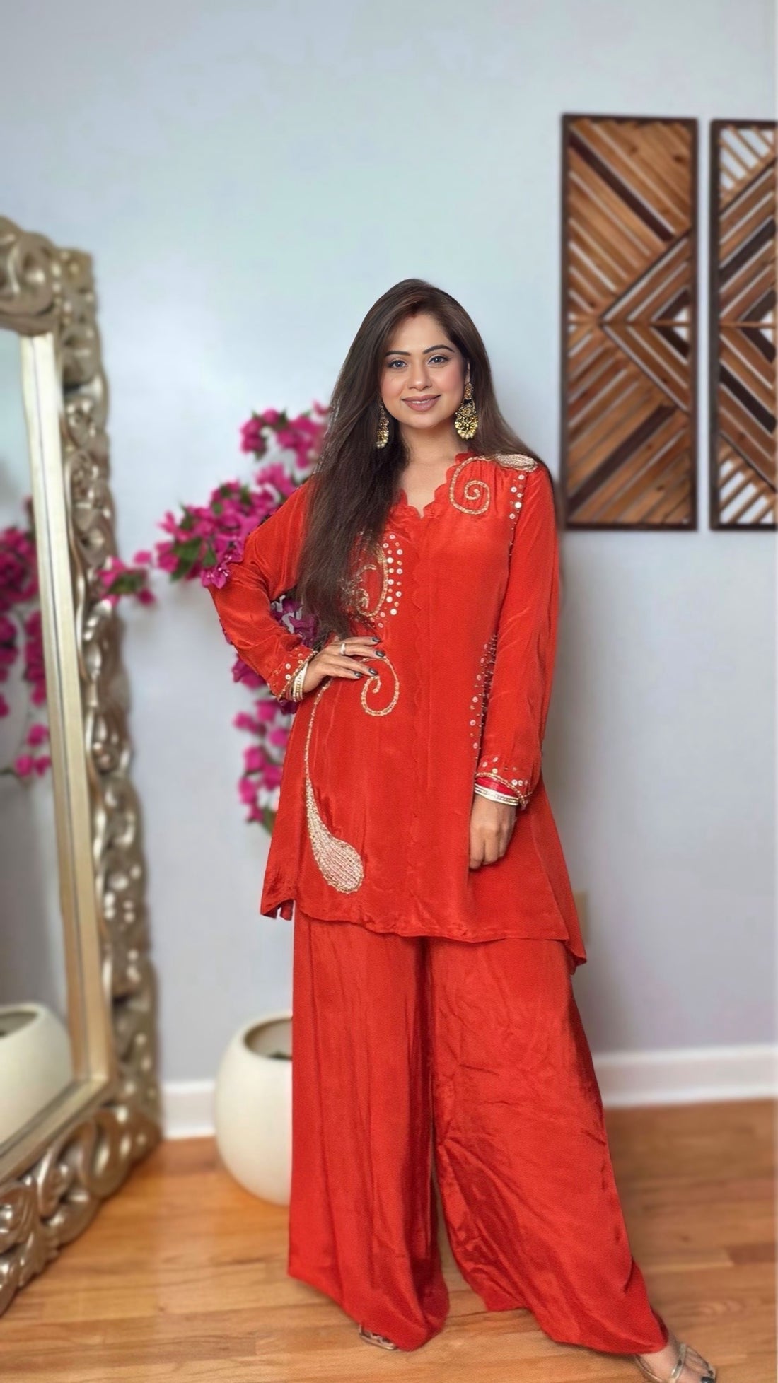 Reya Crepe Cord Set