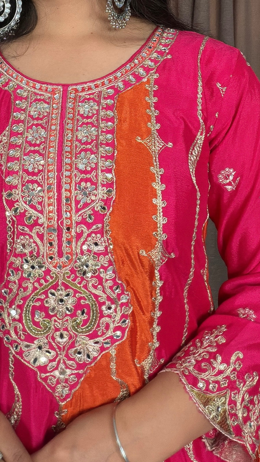 Zarisha Anarkali Palazzo Suit