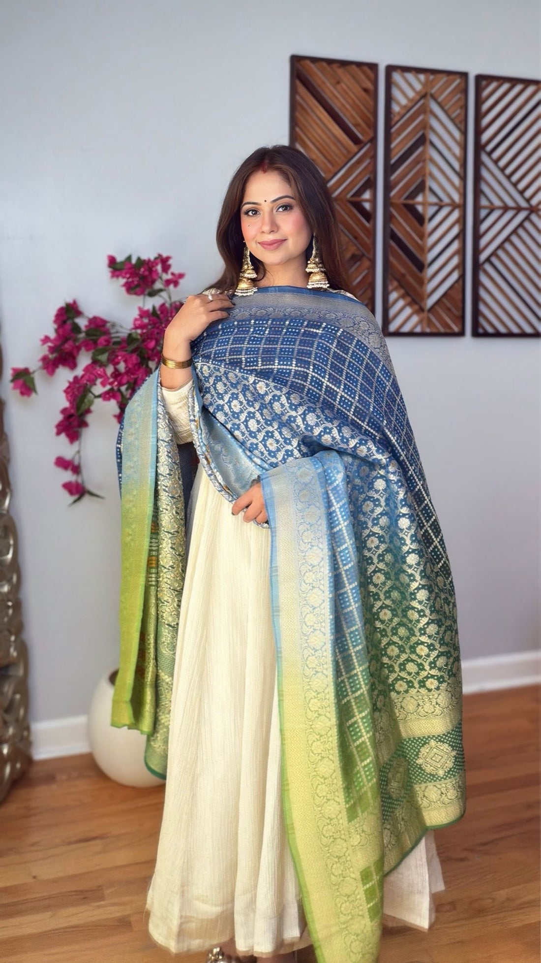 Tavishi Khaddi Georgette Dupatta