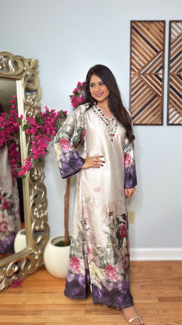 Veloura Bloom Kaftan Dress