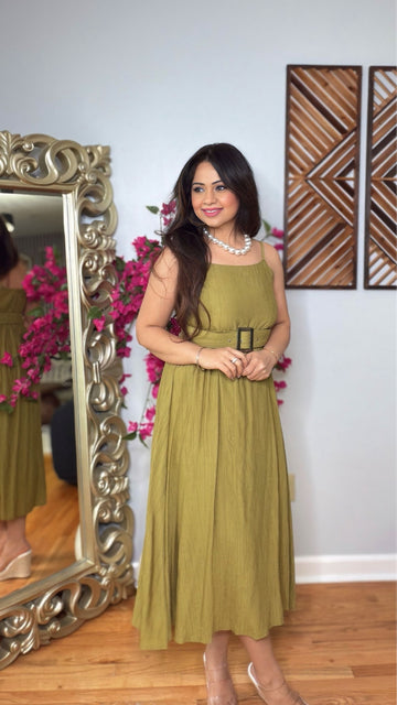 Elaris Olive Grace Dress