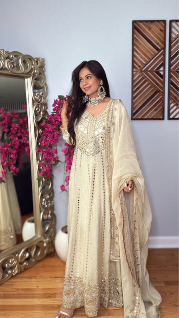 Noorivory Anarkali Gown