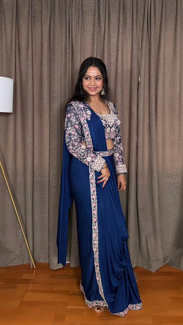 Neelara Pre-Stitched Saree