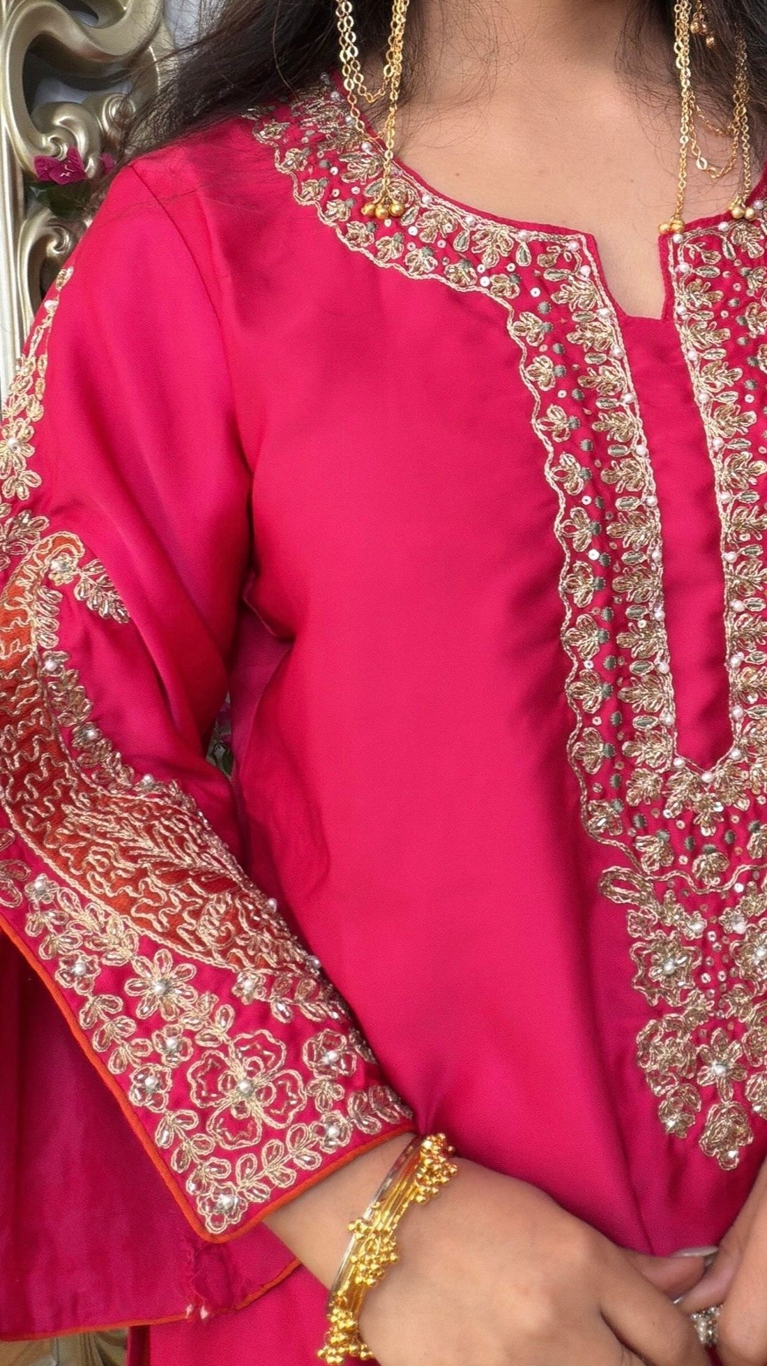 Rangsaara Ember Farshi Set