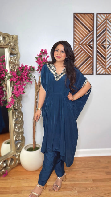 Nayelith Drape Kaftan Set