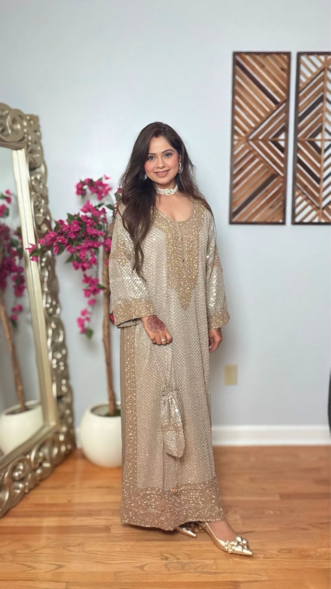 Hemvya – Georgette Phiran with Potli