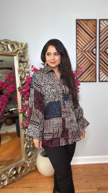 Ravira Ajrak shirt