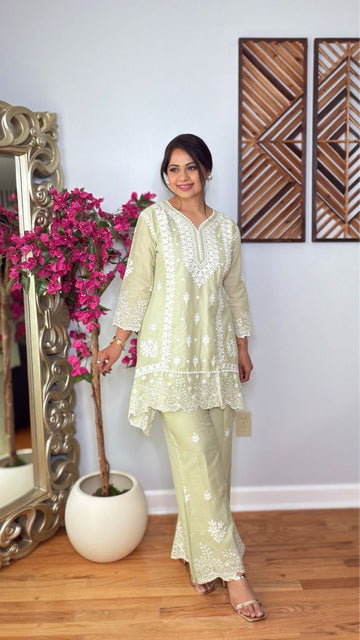 Elowen Cotton Palazzo Set