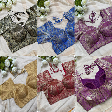 Zunair Brocade Blouse