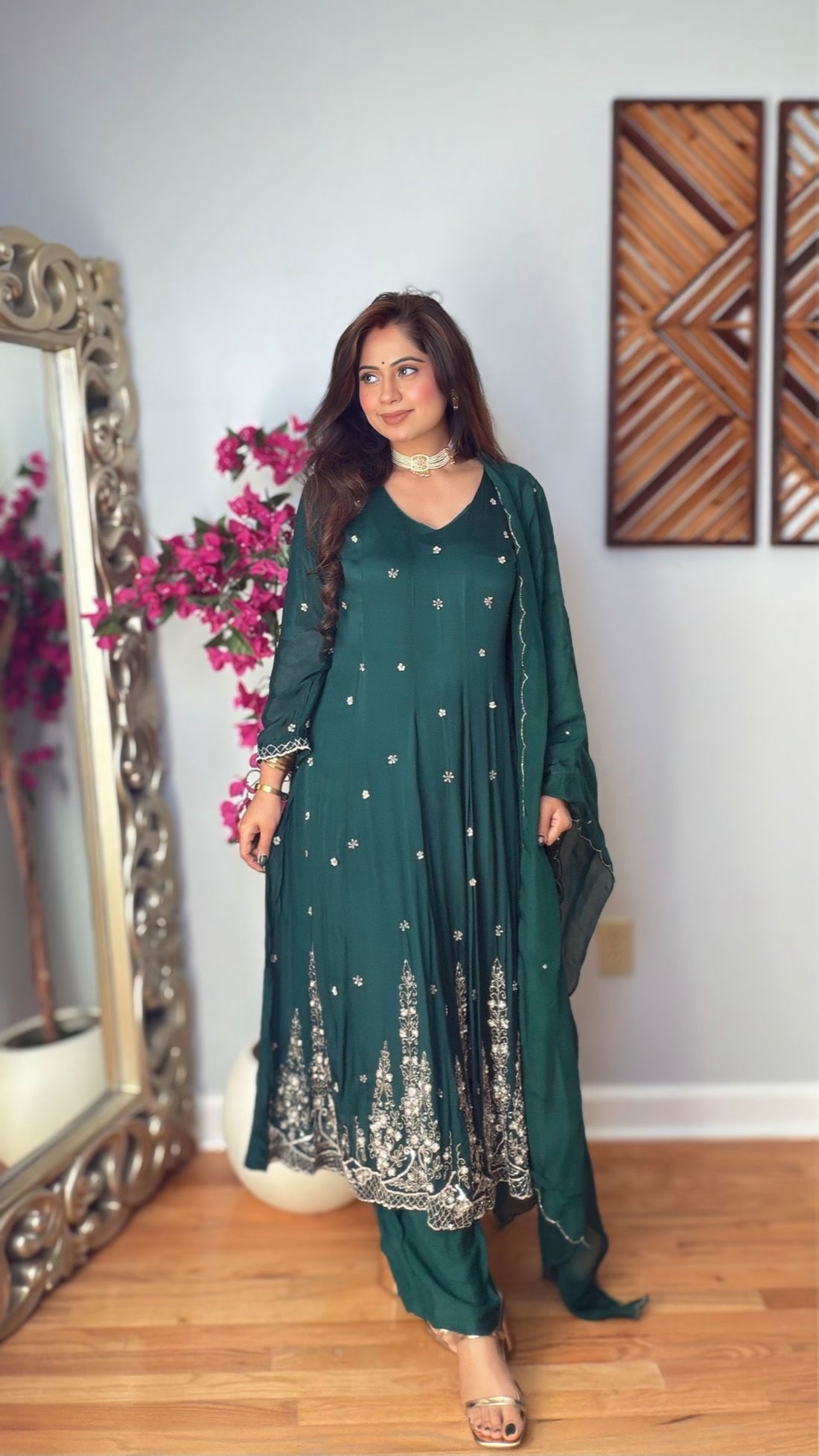 Samyukta Anarkali Suit