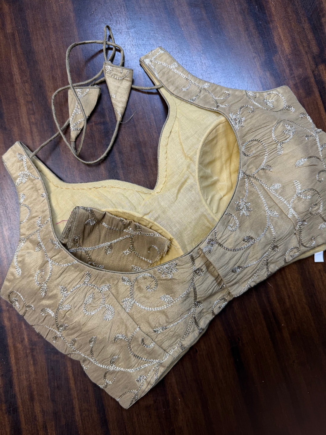 Vaeya Raw Silk Blouse