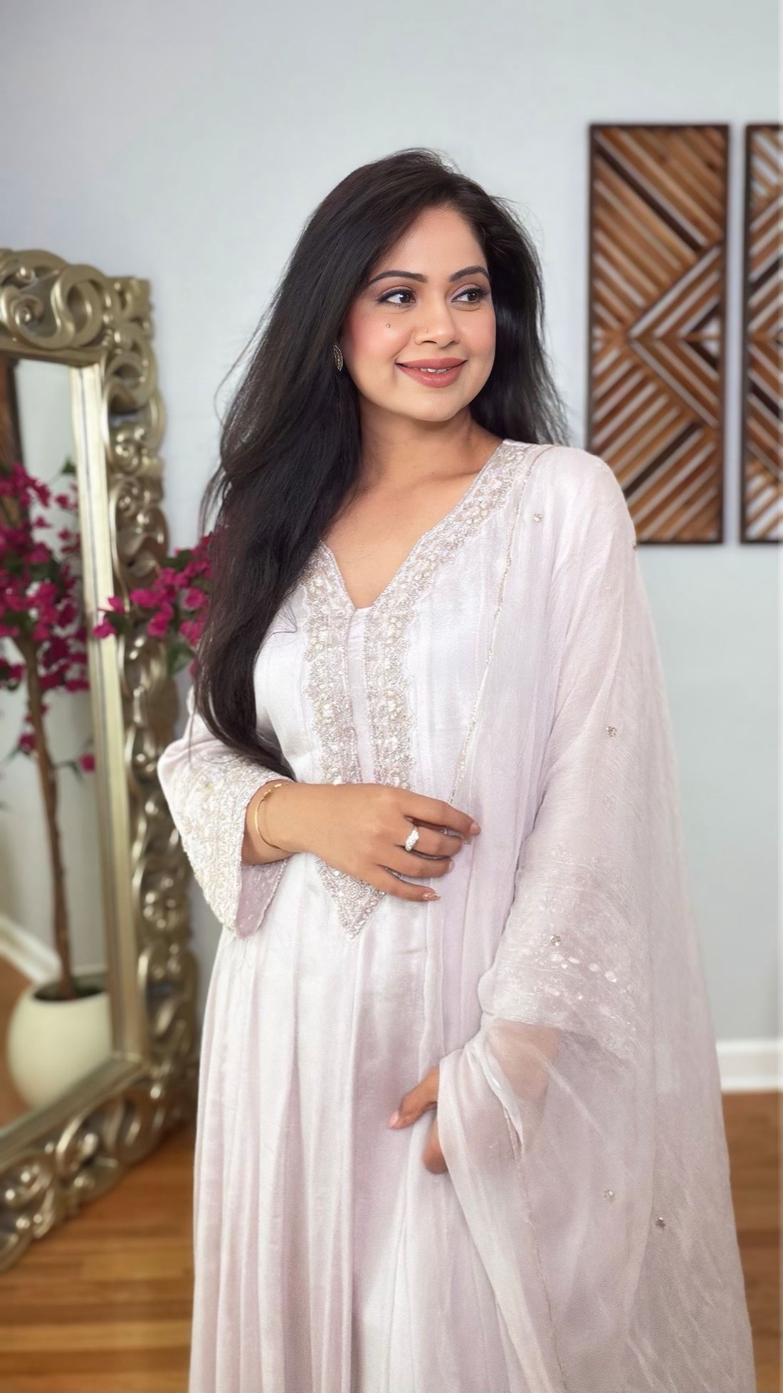 Falak Chinon Anarkali Suit