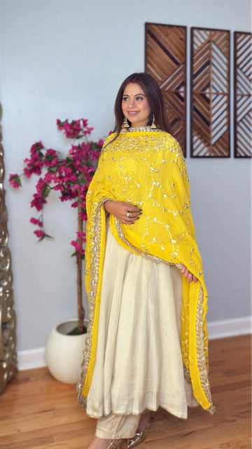 Ruchika Georgette Gotta Patti Dupatta
