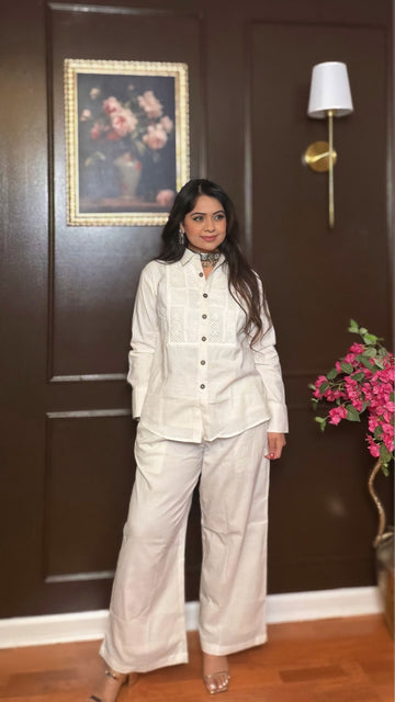 EIRYA-Pure Cotton Lined Cord Set