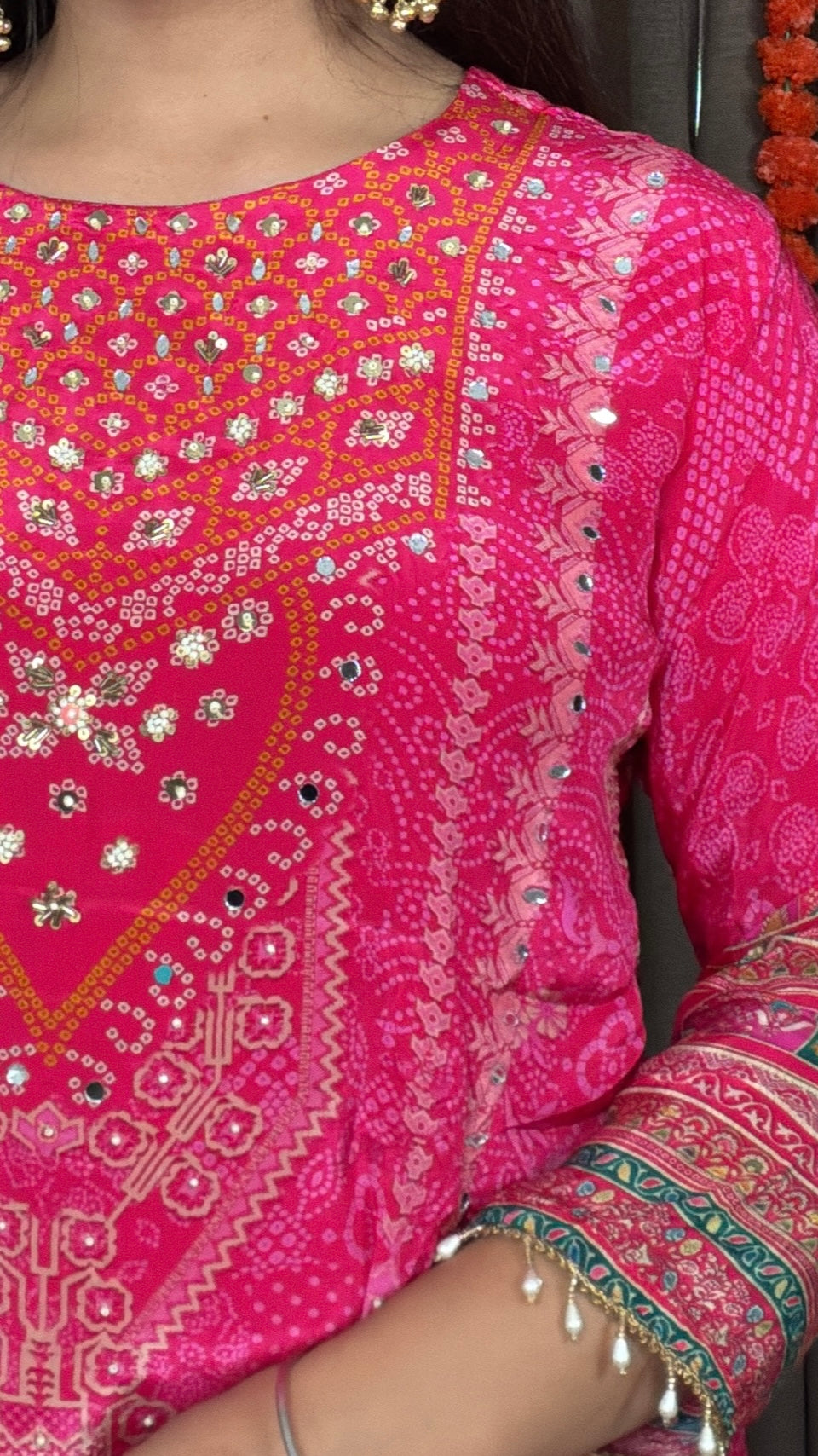 Maisha – Digital Printed Crepe Silk Suit Set
