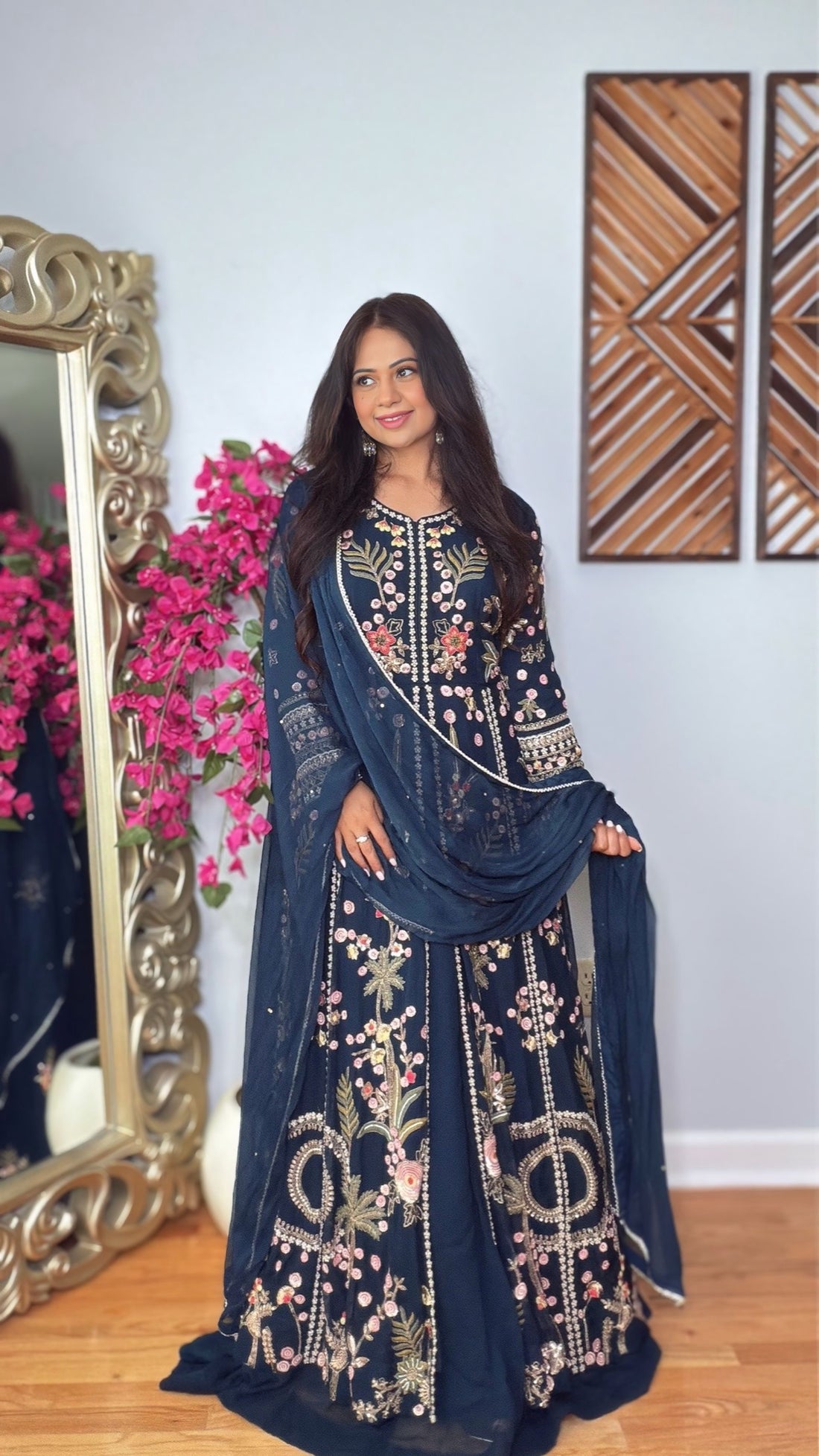 Ismera Anarkali Skirt Set