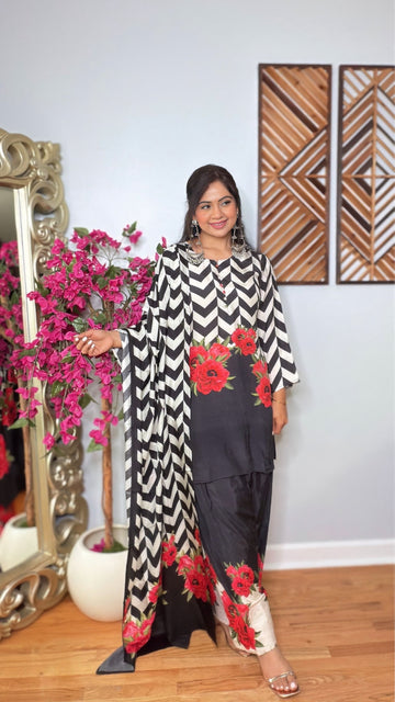 Gulnaaz Muslin Silk Farshi Suit