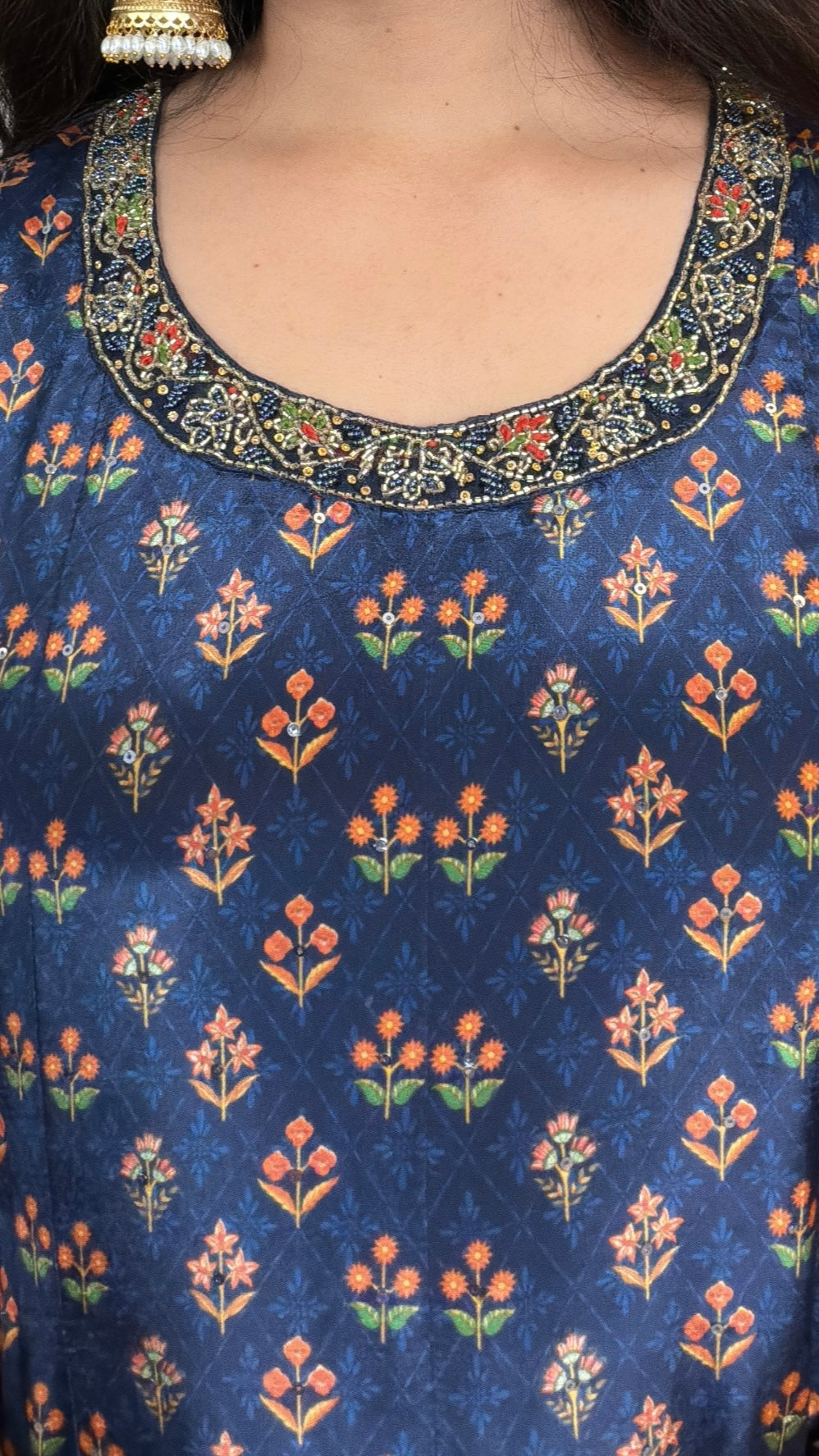Veyona Crepe Anarkali Suit