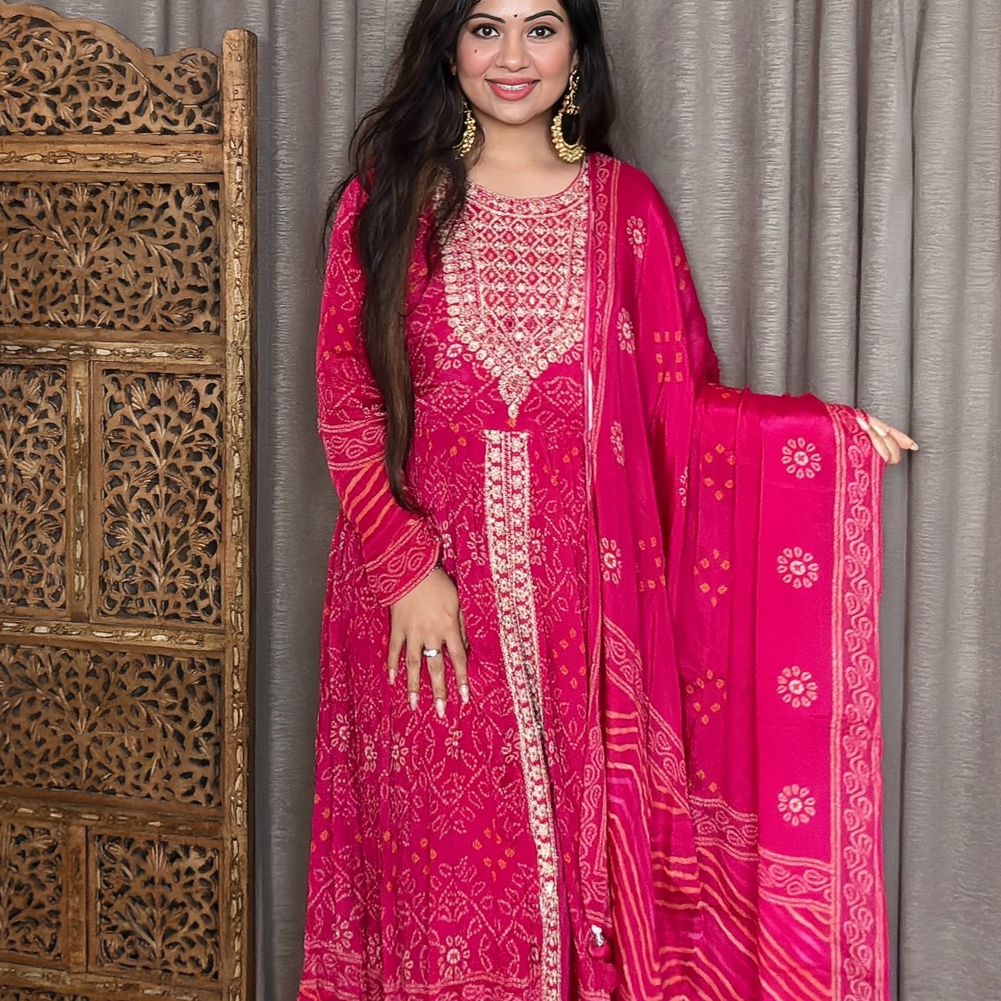 Gulbahaar Bandhini Anarkali