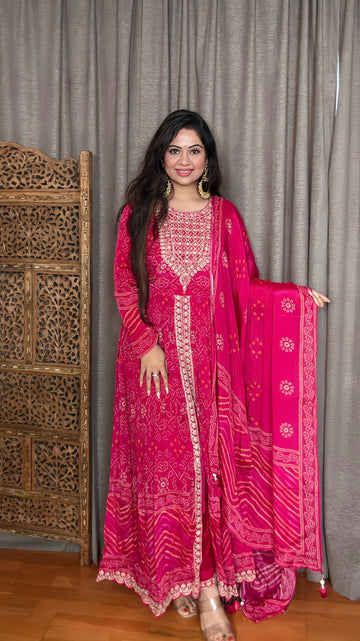 Gulbahaar Bandhini Anarkali