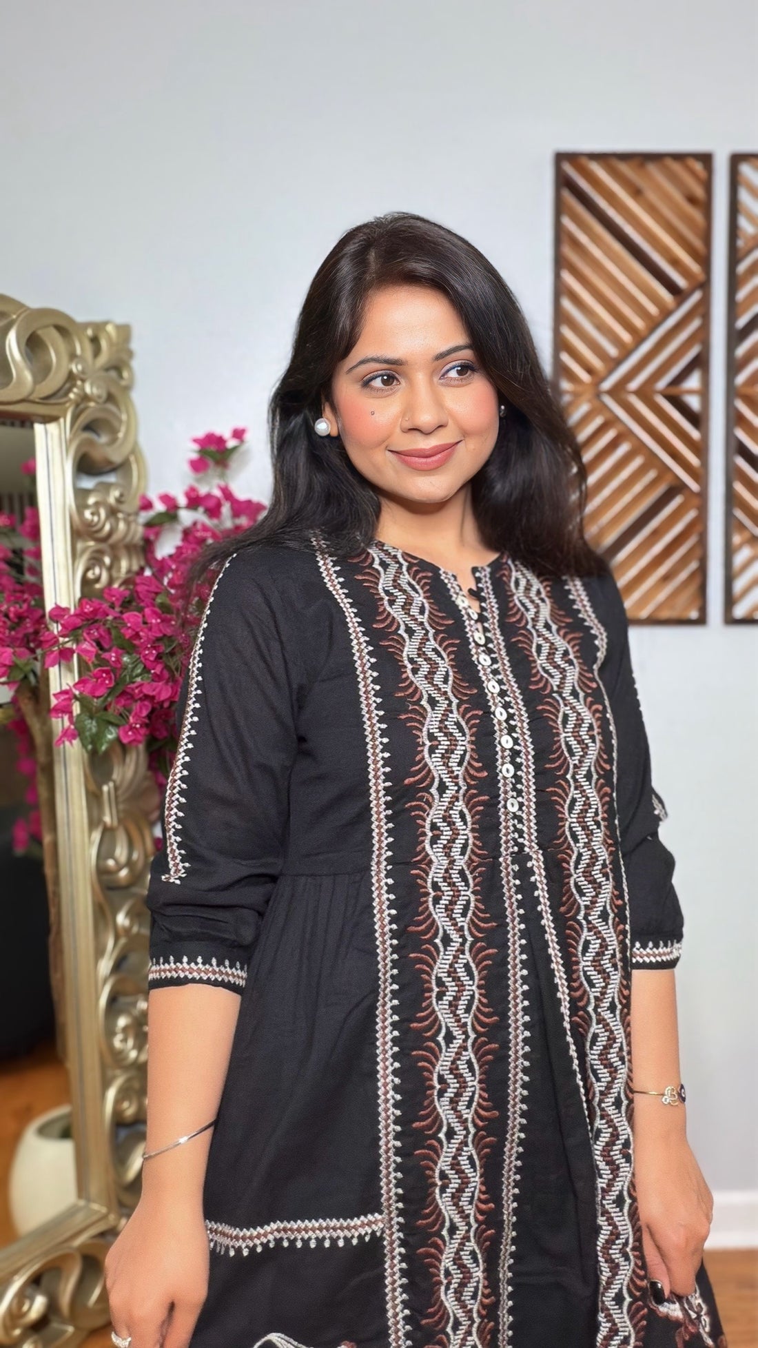 Zorielle Embroidered Dress