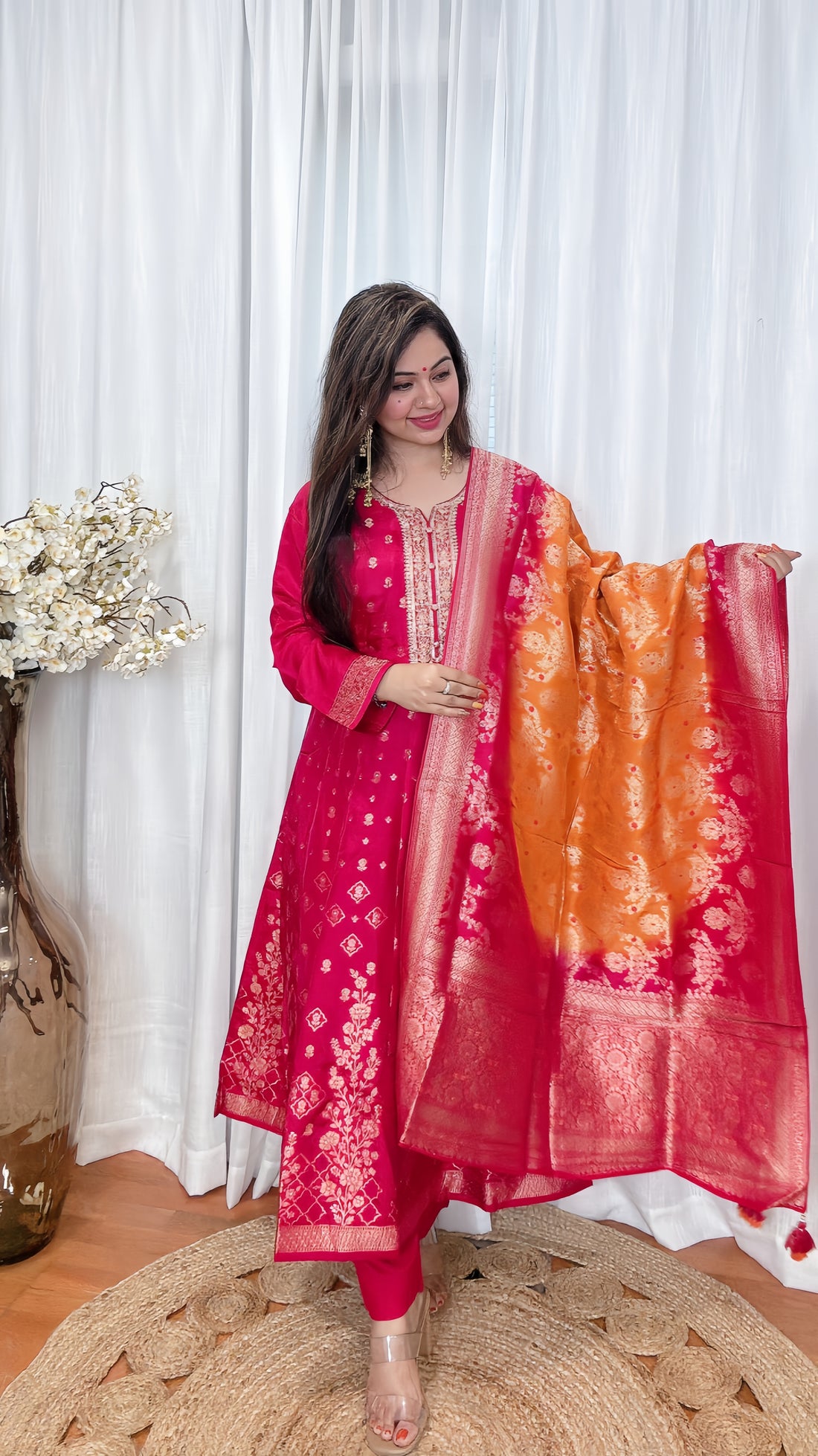 Banarasi Anarkali Suit