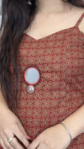 Cotton ethnic wear for women – Ajrak kurta set
