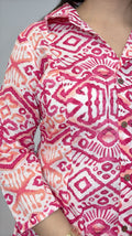 Cotton kurta pant set for women USA
