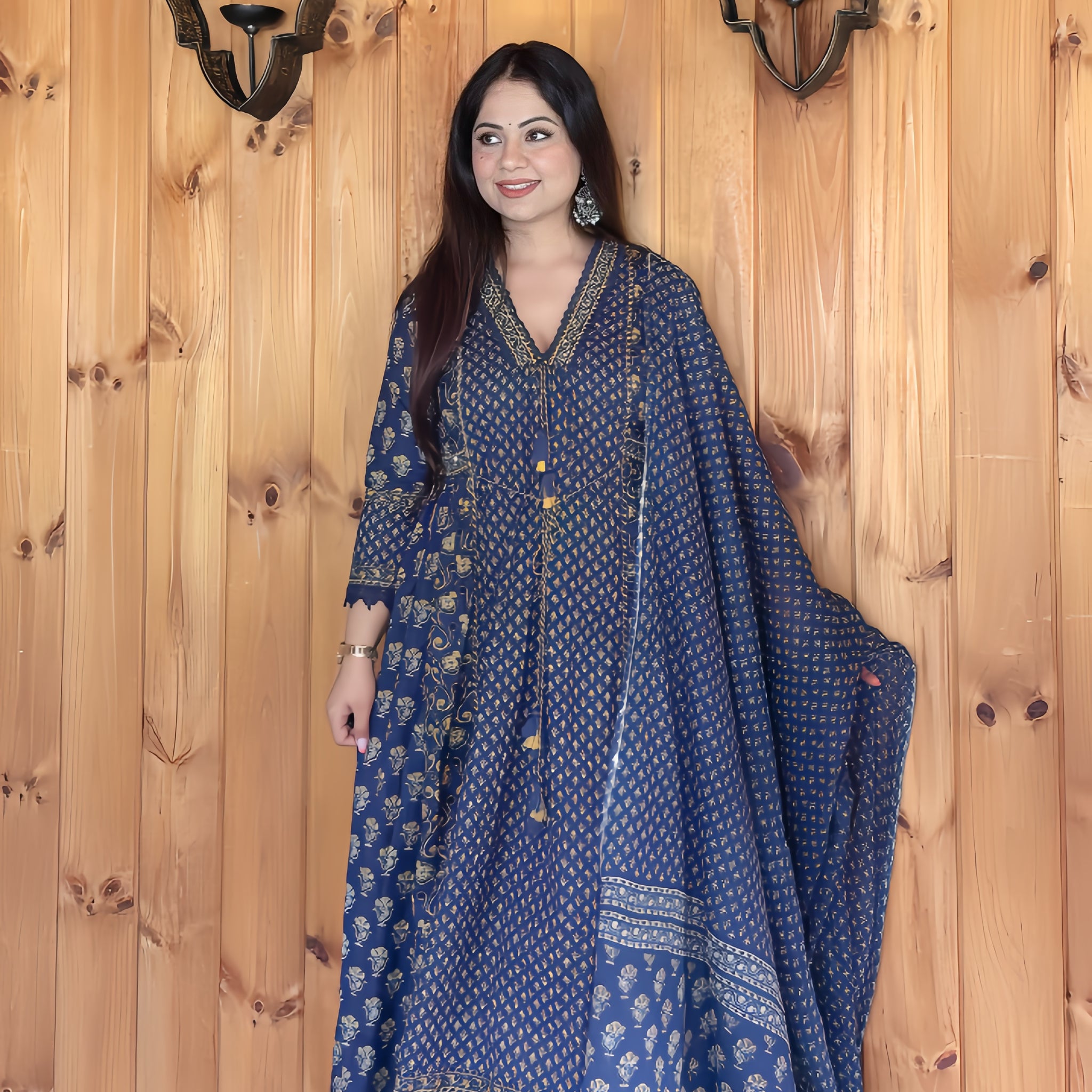 Timeless Cotton Anarkali
