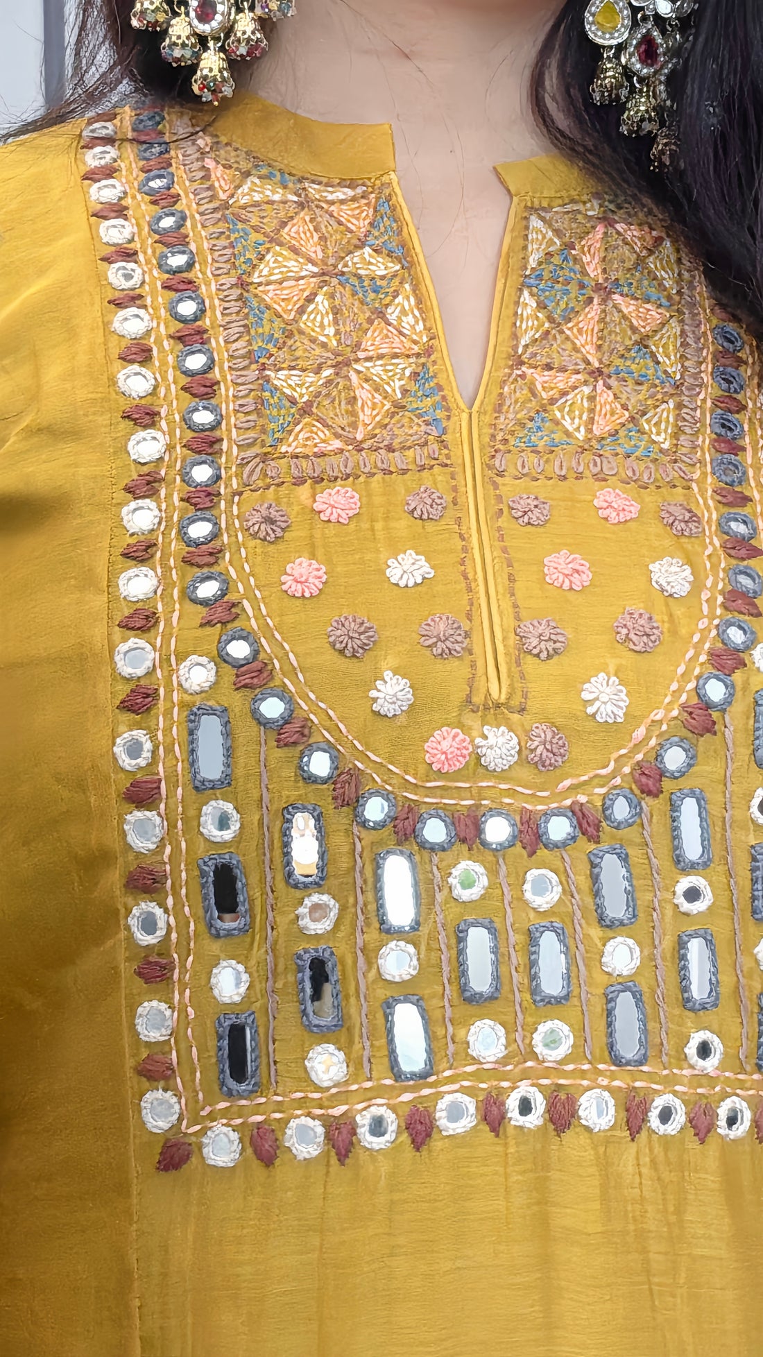 Chanderi Grace Mulmul Suit