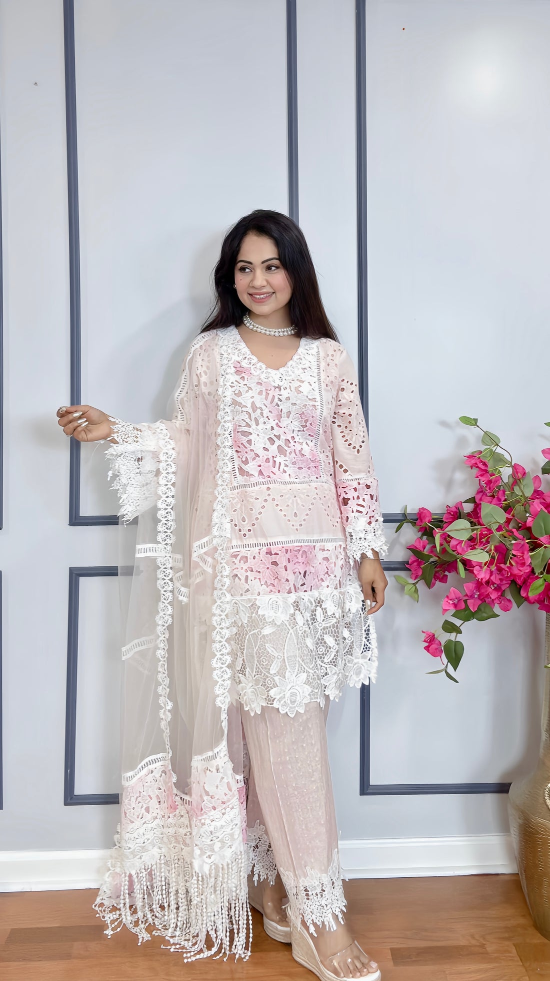 Crochet Cotton Suit