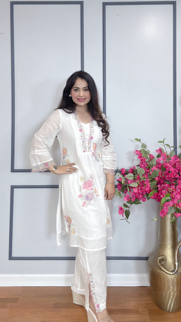 Mulmul Cotton Co-ord Set