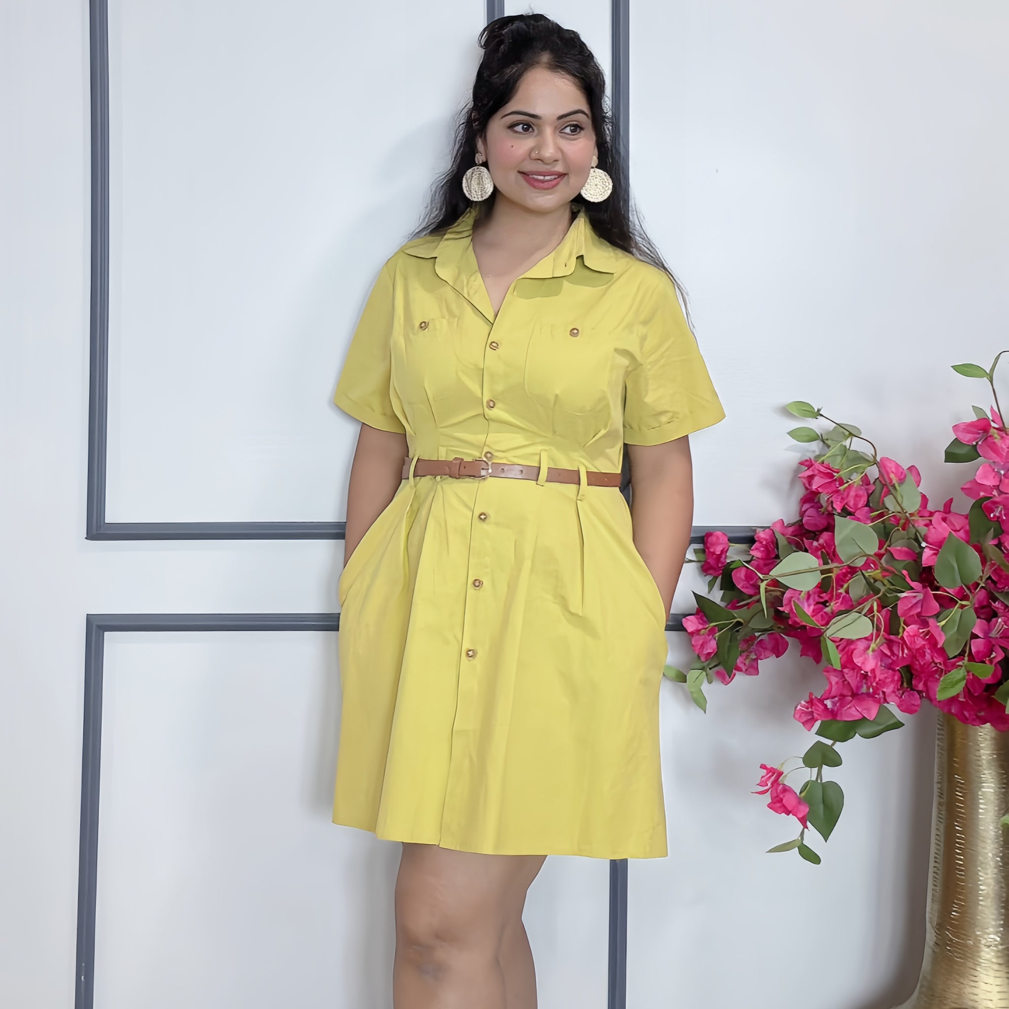 Summer Breeze Cotton Short Dress