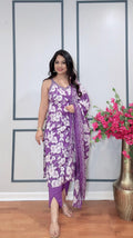 Elegant cotton pant suit for women Indian ethnic wear USA
